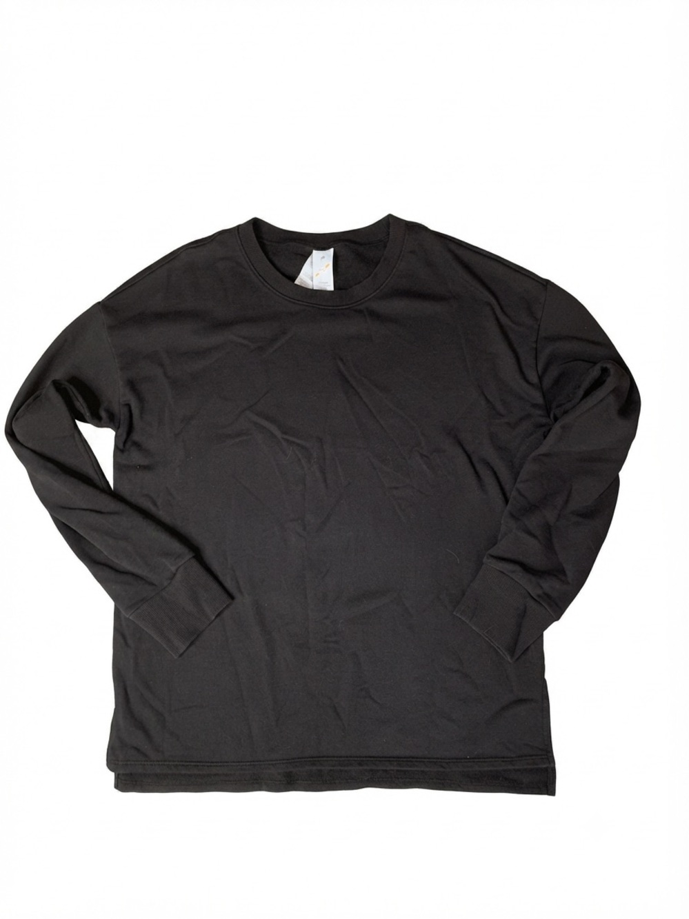 HEAD Black Long Sleeve Crewneck Sweatshirt Size M/M